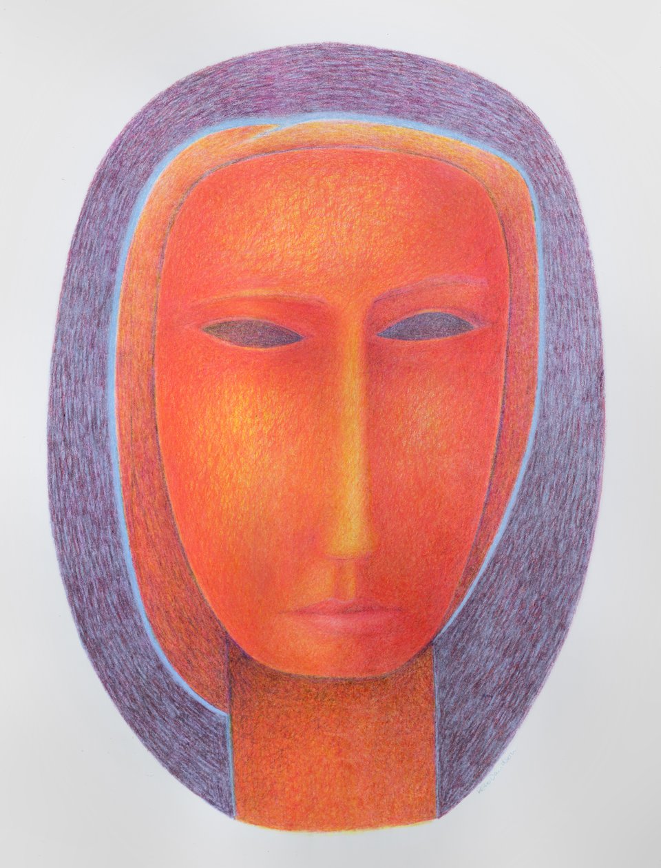 (pastel à l&39;huile sur toile) - Peter Davidson