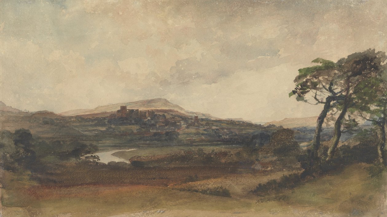 Middleham, Yorkshire - Peter de Wint