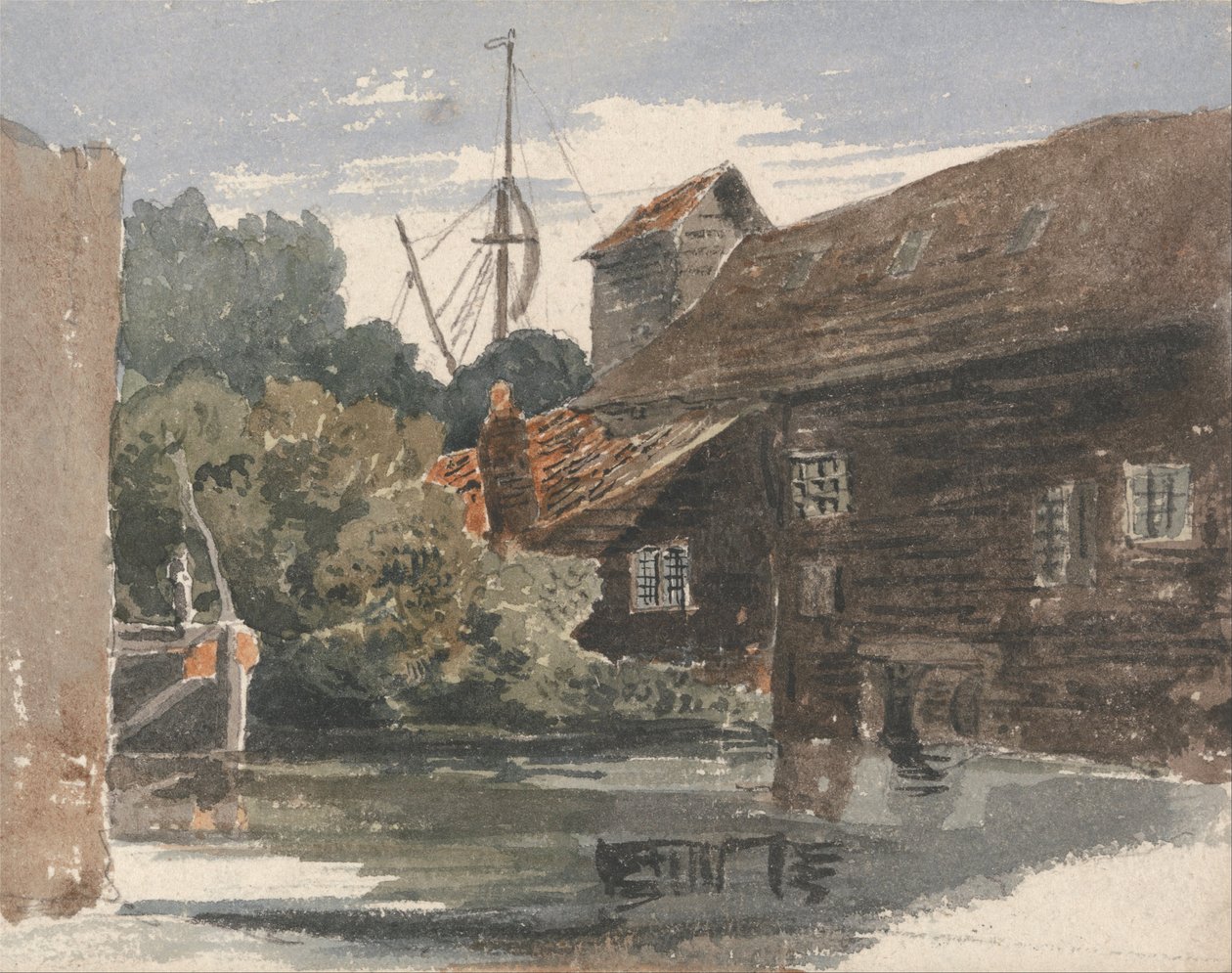 Moulin à Teddington sur la Tamise - Peter de Wint