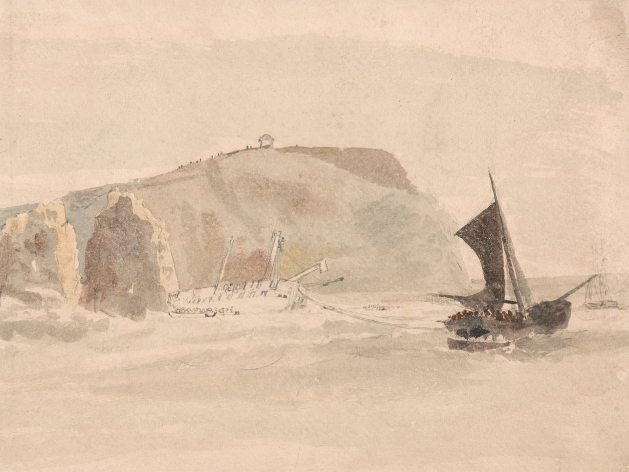 Naufrage au large des Needles, île de Wight - Peter de Wint