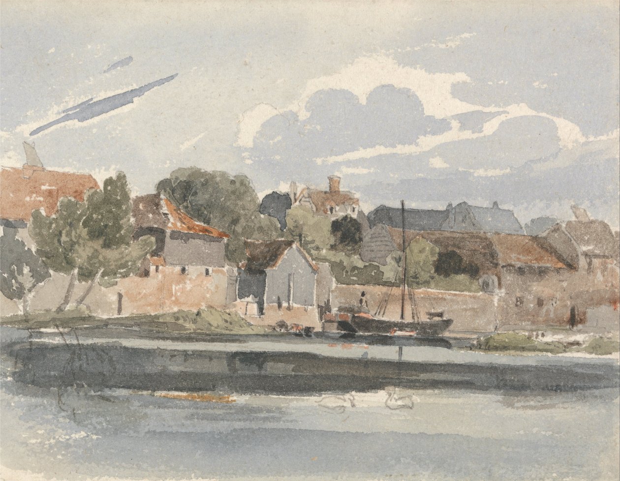 Vue de la Tamise à Kingston - Peter de Wint