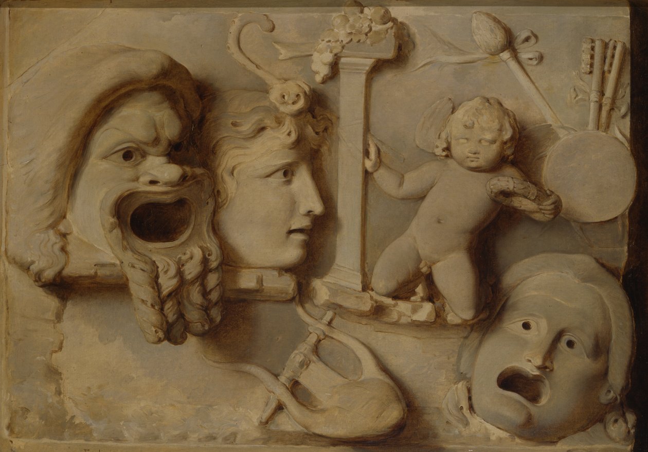Relief bacchanal - Peter Fendi