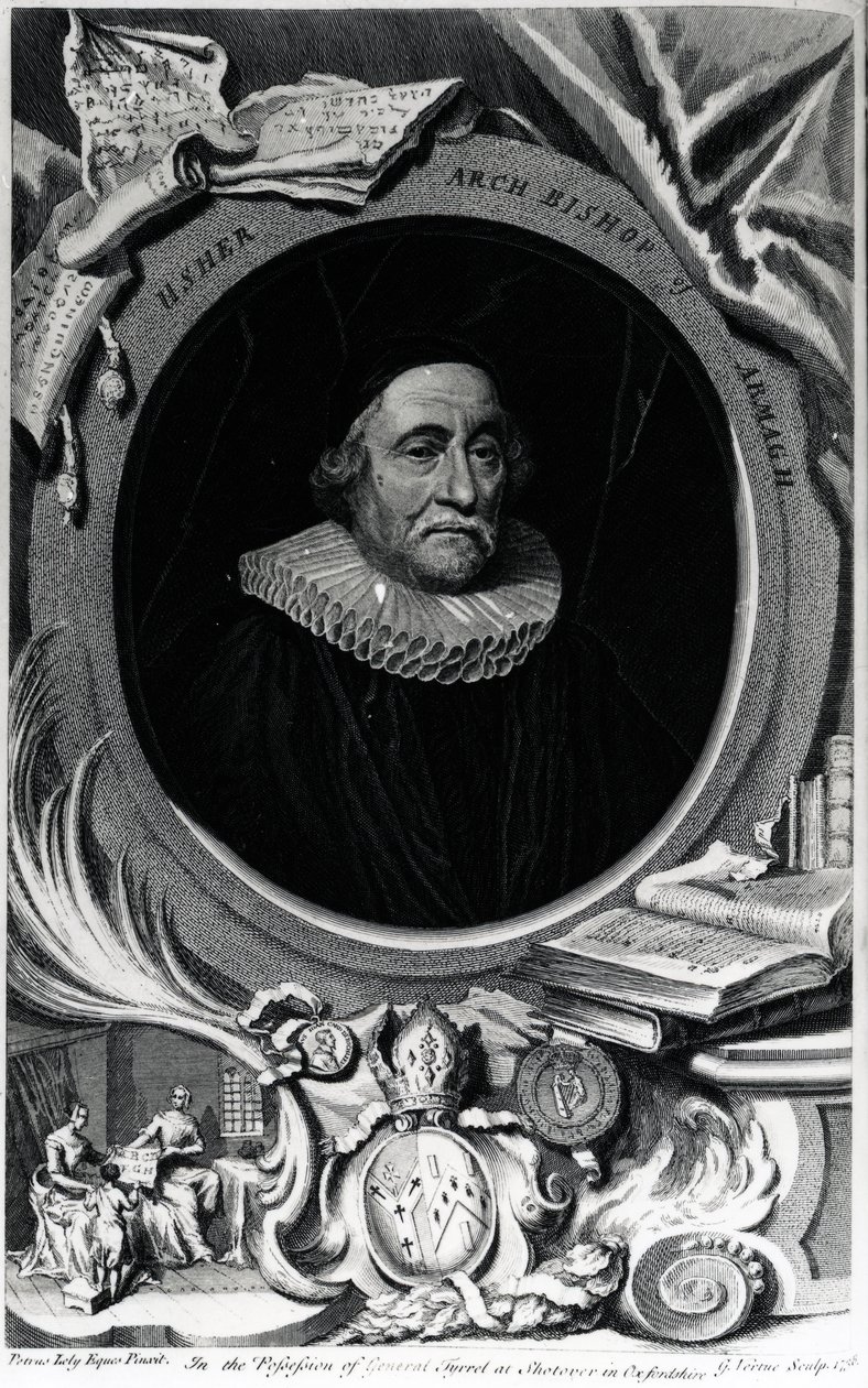 James Ussher, gravé par George Vertue, 1738 - Peter Lely