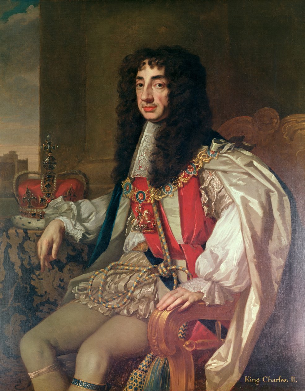 Portrait de Charles II - Peter Lely