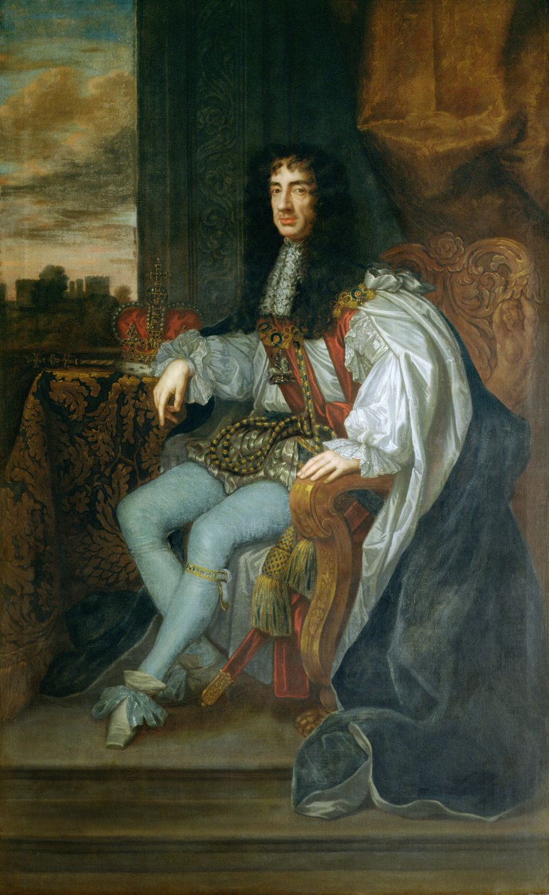 Portrait du roi Charles II (1630-85) - Peter Lely