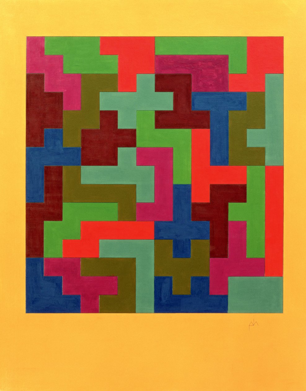 Puzzle II, 1988 - Peter McClure