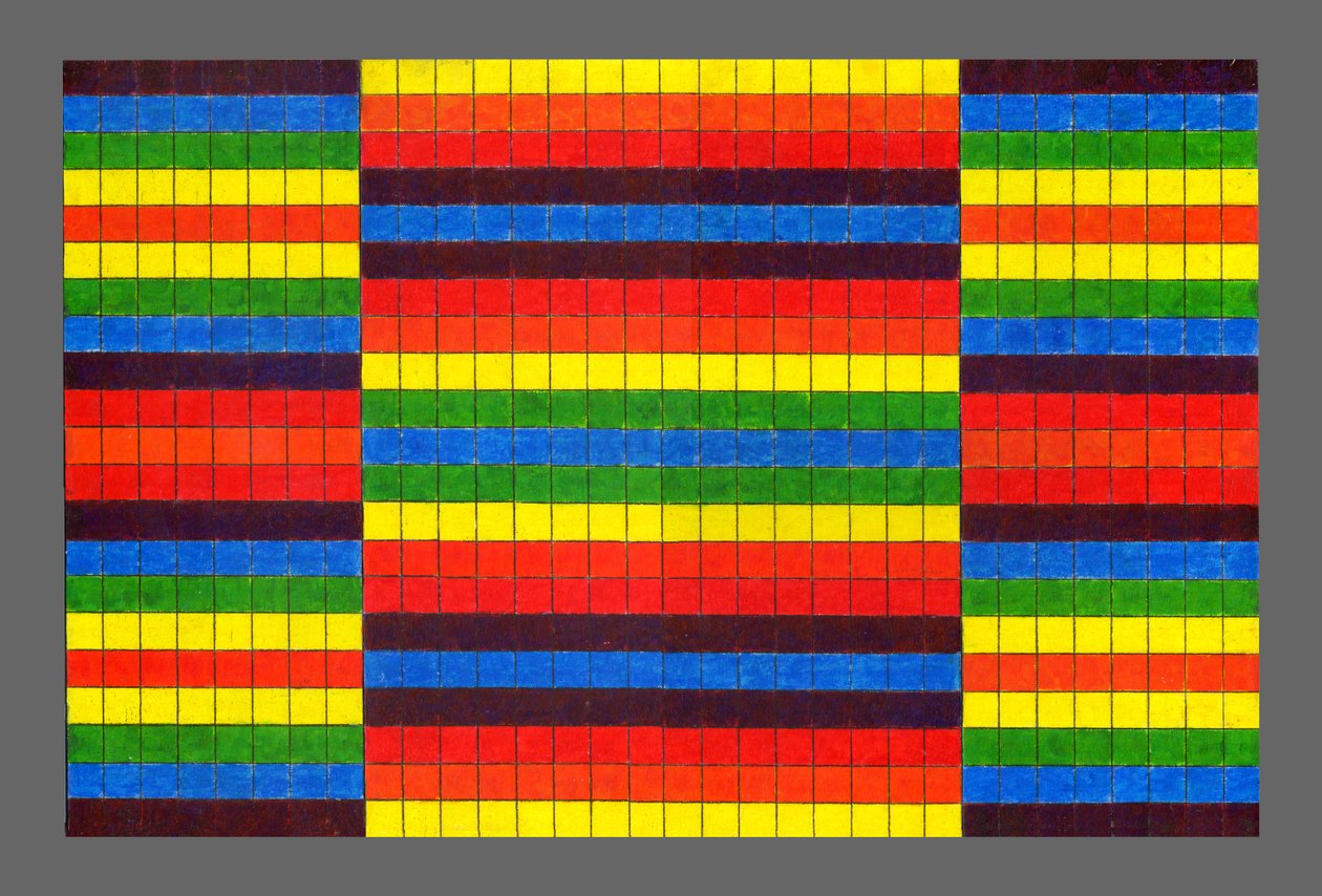 Triptyque rayé, 2009 - Peter McClure