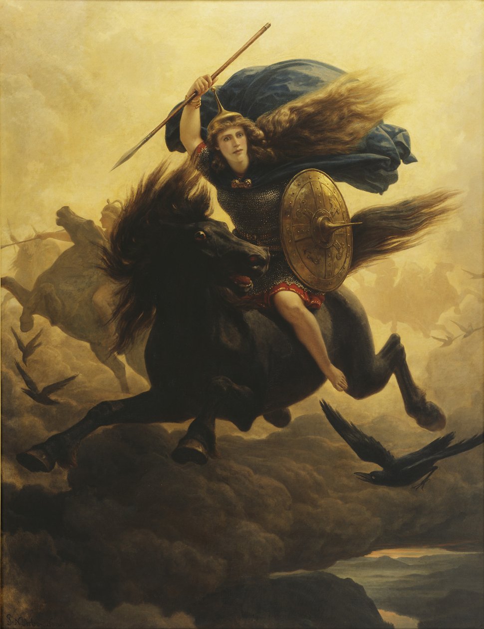 Valkyrie, 1865 - Peter Nicolai Arbo