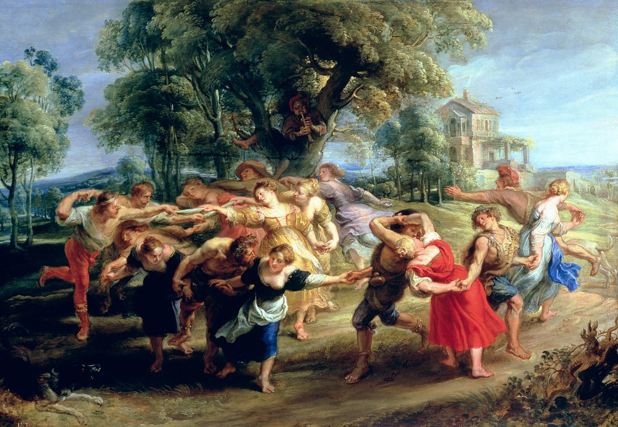 Une danse paysanne, 1636-40 - Peter Paul Rubens