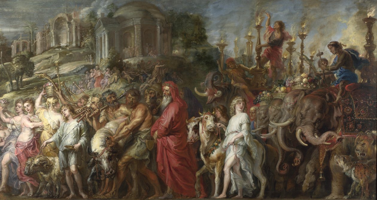 Un triomphe romain, c.1630 - Peter Paul Rubens
