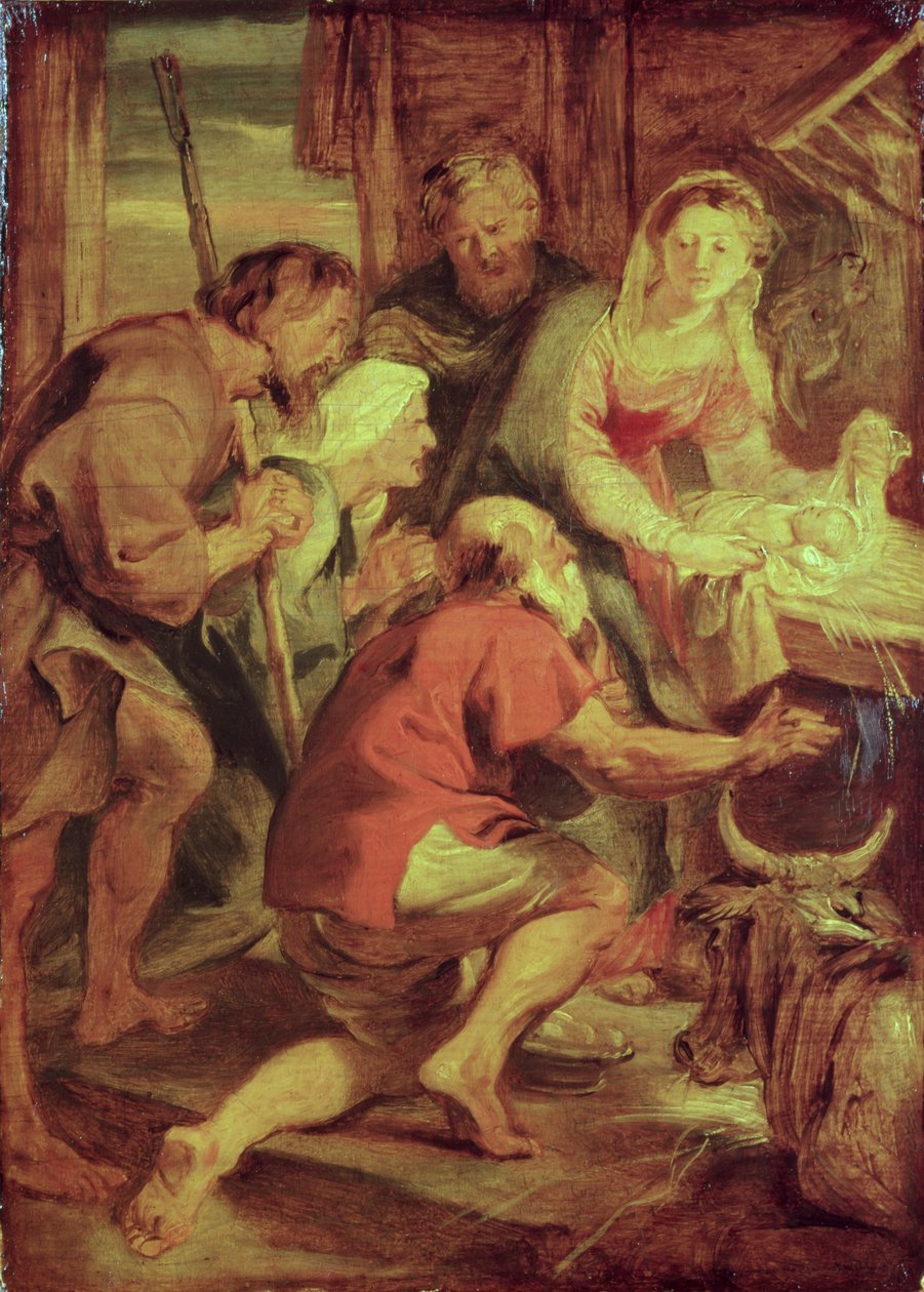 Adoration des bergers - Peter Paul Rubens