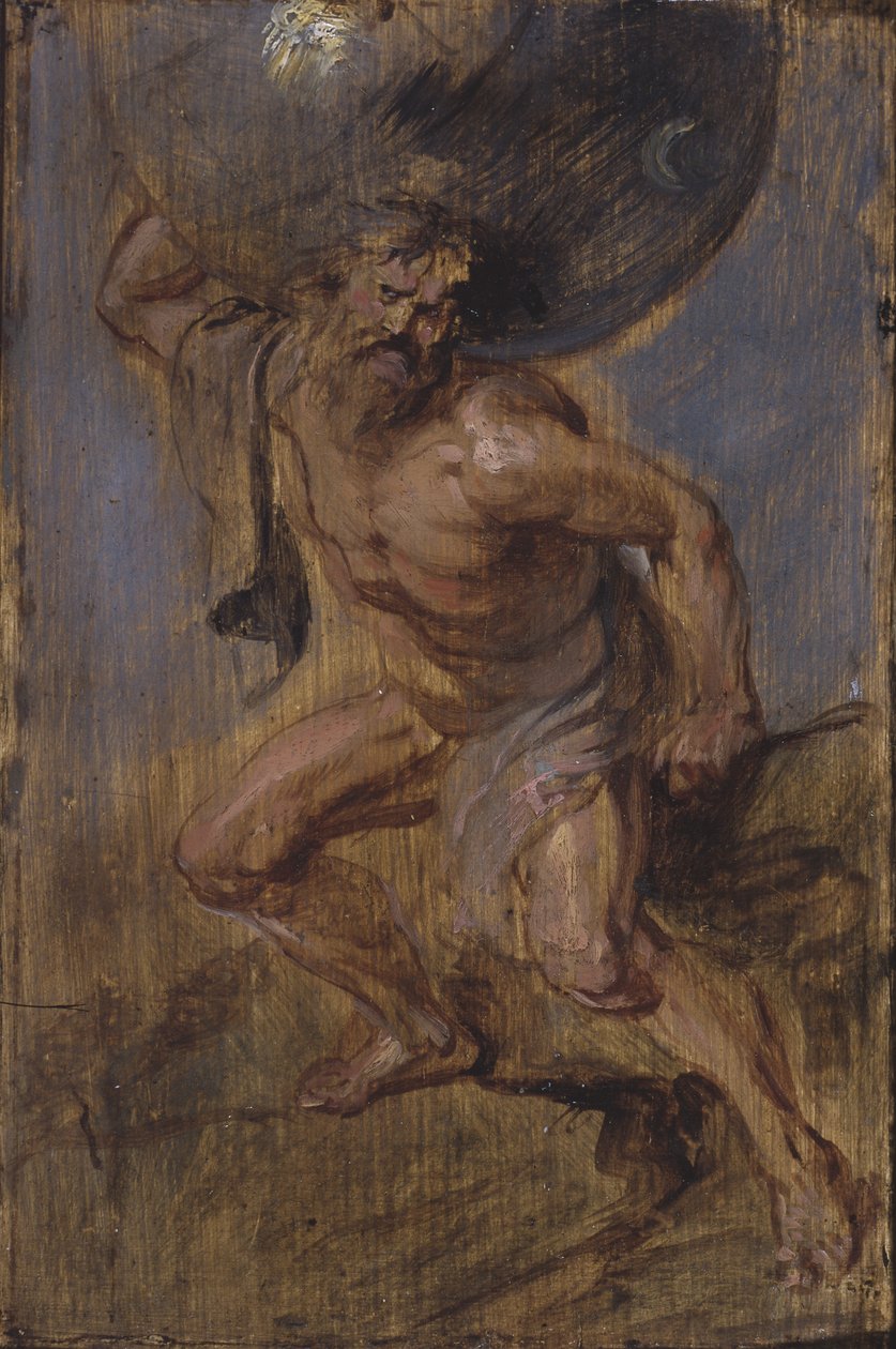 Atlas Soutenant les Cieux c.1637 - Peter Paul Rubens