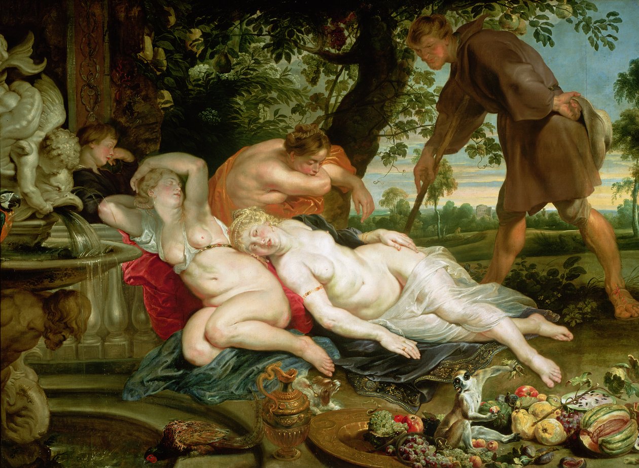Cimon et Iphigénie, 1617 - Peter Paul Rubens