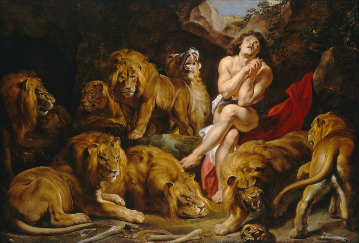 Daniel dans la fosse aux lions - Peter Paul Rubens