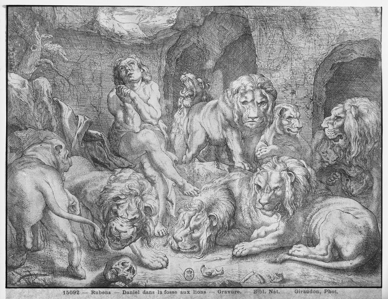 Daniel dans la fosse aux lions - Peter Paul Rubens