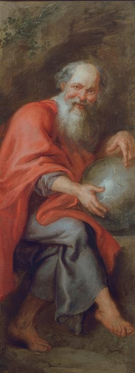 Démocrite, le philosophe rieur - Peter Paul Rubens