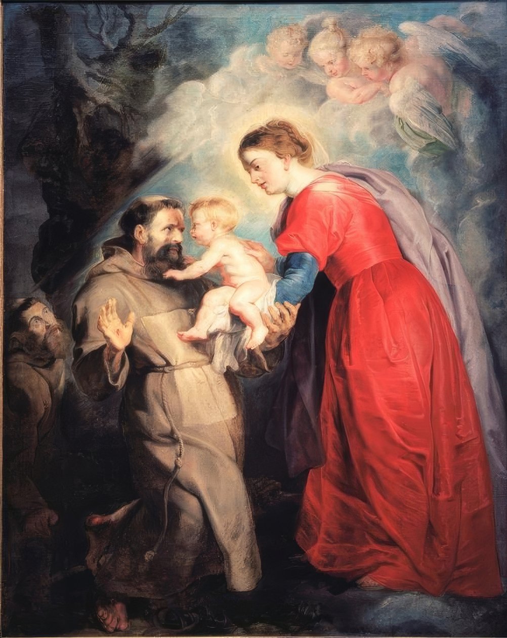 Saint François reçoit l