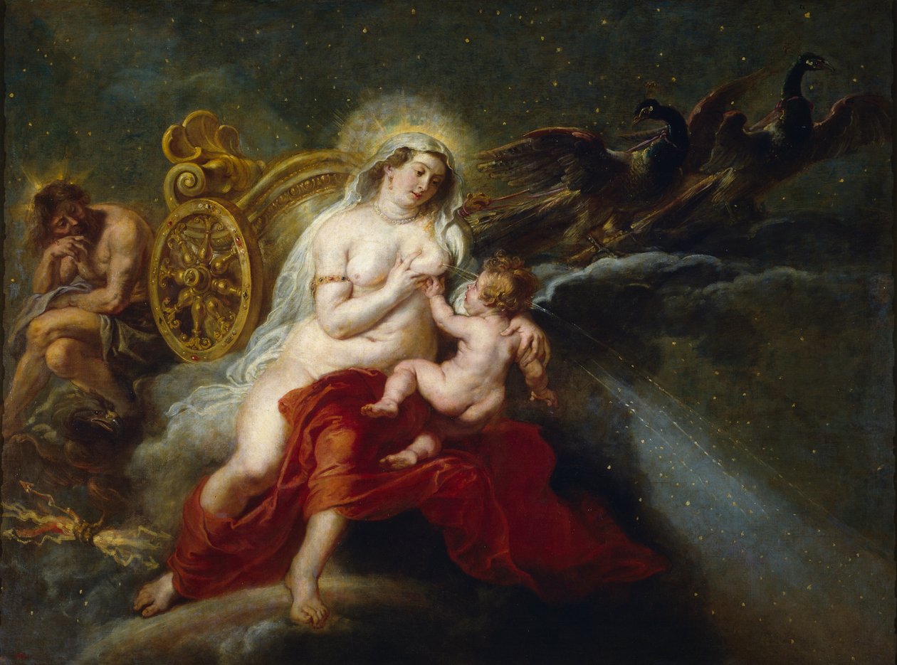 La naissance de la Voie Lactée - Peter Paul Rubens