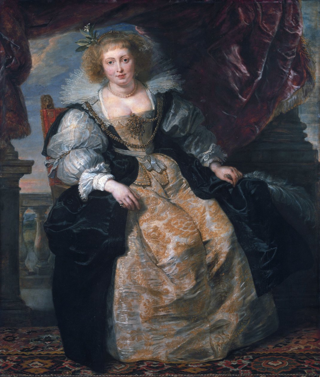 Hélène Fourment en robe de mariée - Peter Paul Rubens