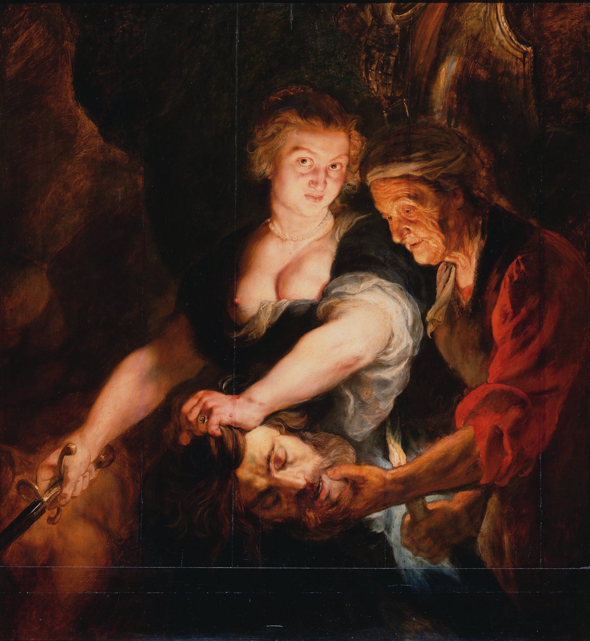 Judith avec la tête d
