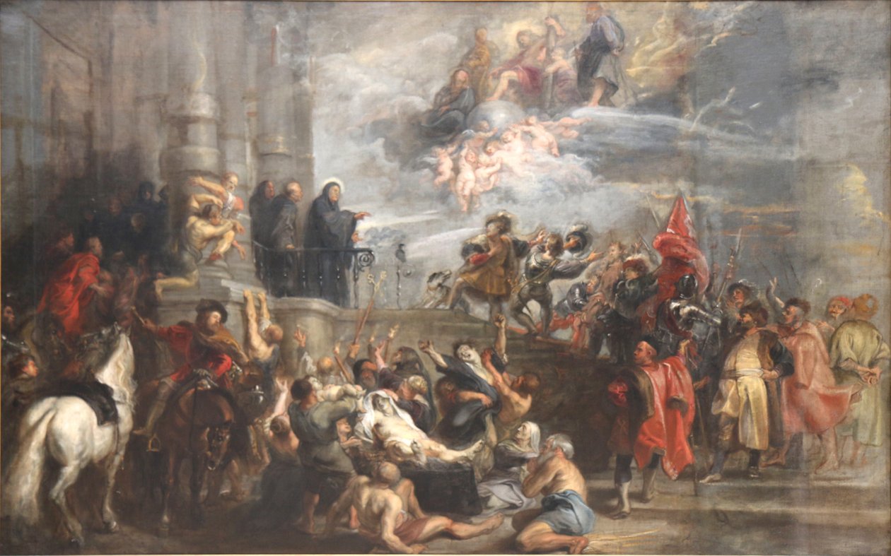 Les miracles de saint Benoît - Peter Paul Rubens