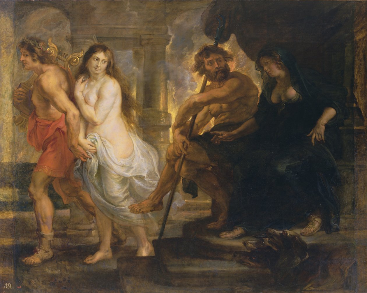 Orphée et Eurydice - Peter Paul Rubens