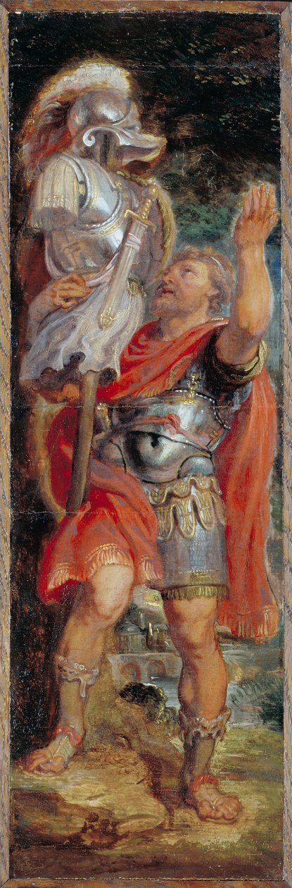 Romulus érigeant un trophée - Peter Paul Rubens
