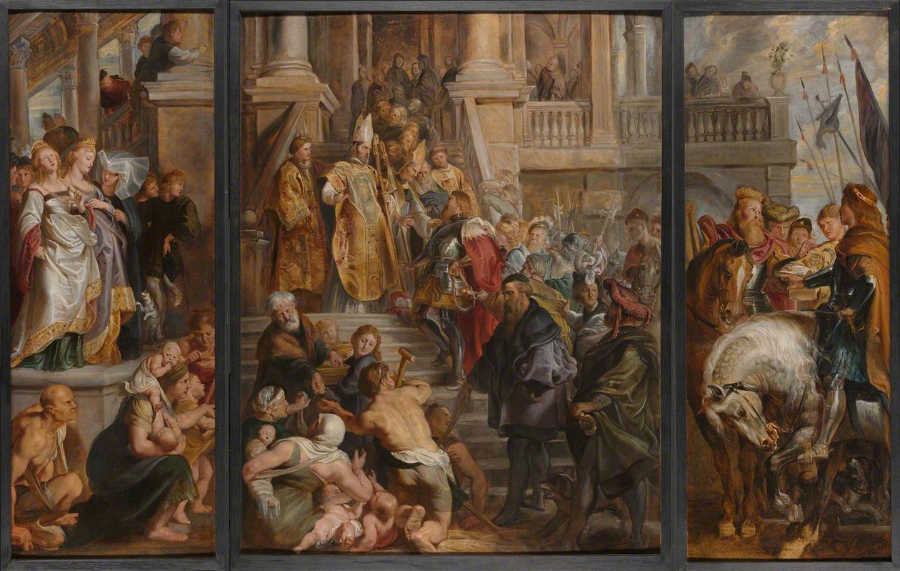 Cathédrale Saint-Bavon à Gand - Peter Paul Rubens