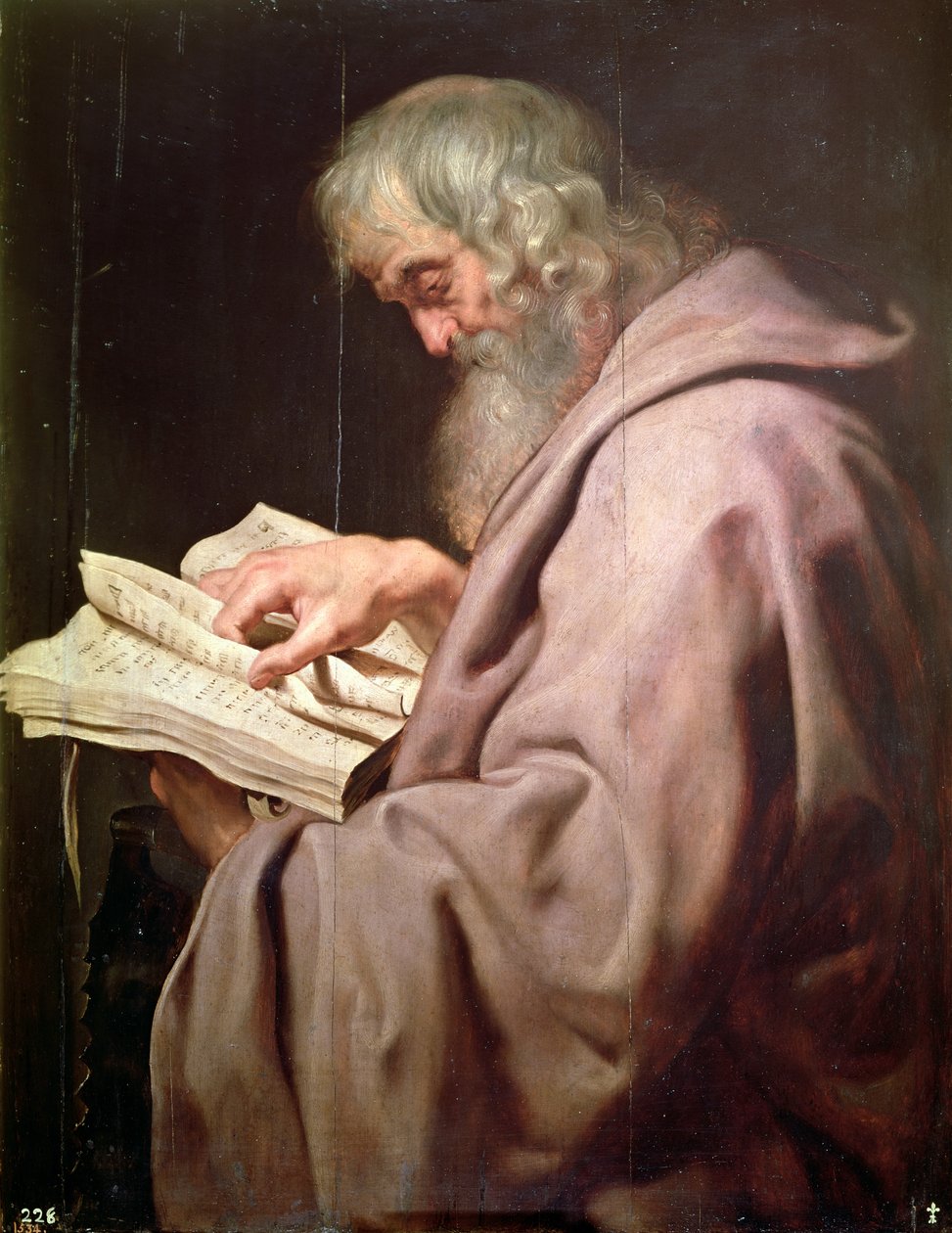 Saint Simon vers 1611 (Simon le Zélote ou Simon Kananaios) - Peter Paul Rubens