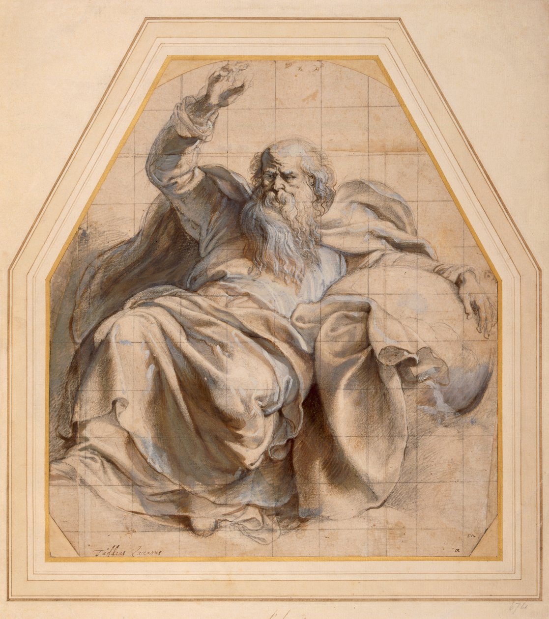 Étude de Zacharie - Peter Paul Rubens