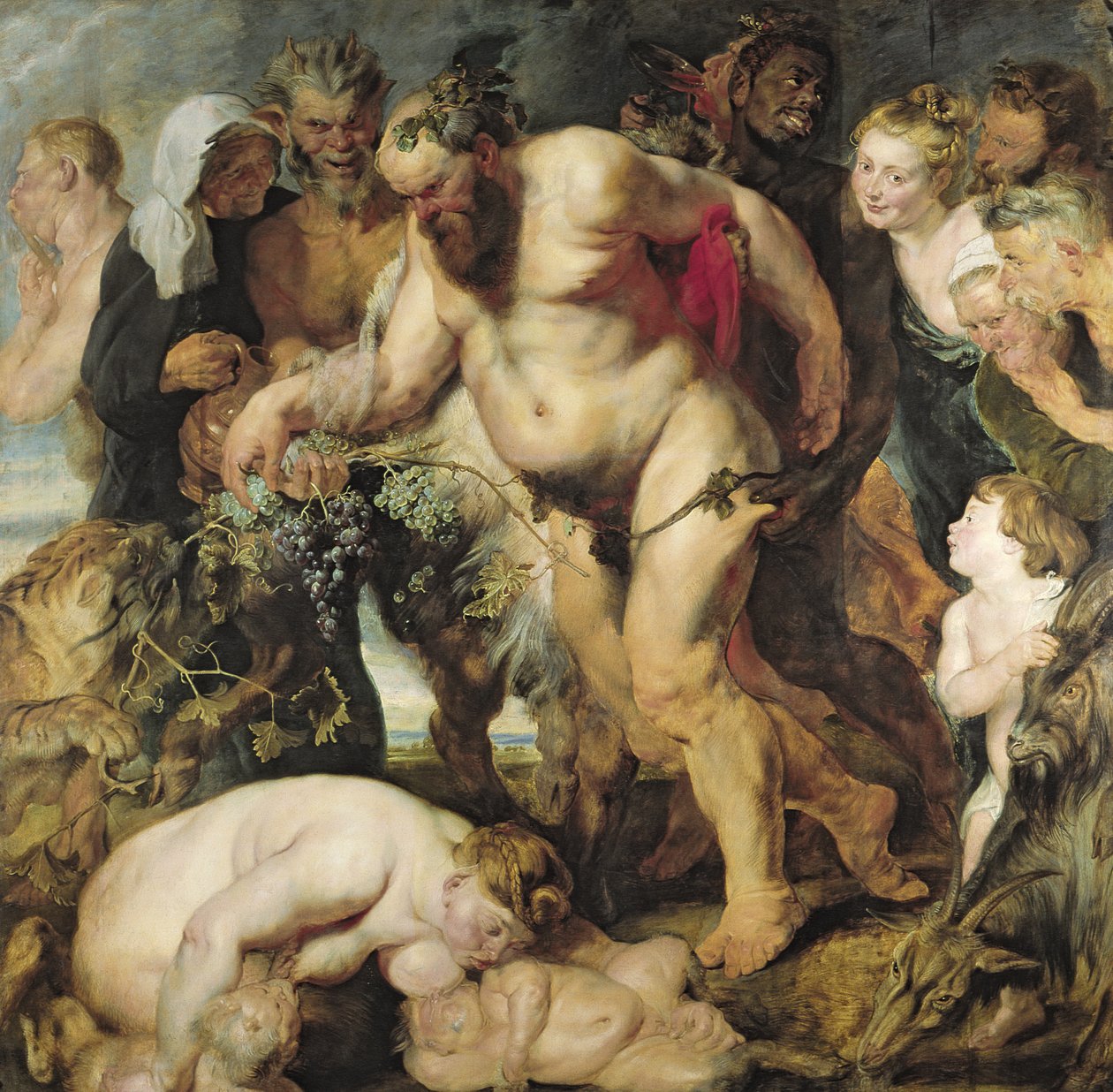 Le Silène Ivre, vers 1617-18 - Peter Paul Rubens