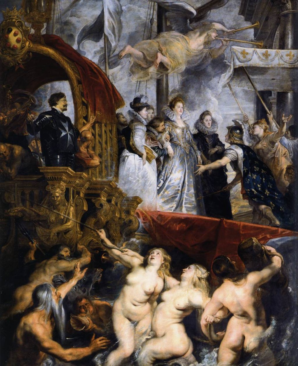 Le débarquement de Marie de Médicis à Marseille - Peter Paul Rubens