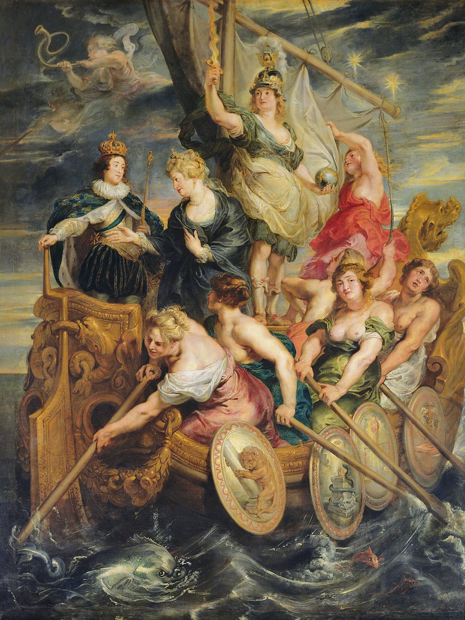 La majorité de Louis XIII (1601-43) 20 octobre 1614, 1621-25 - Peter Paul Rubens