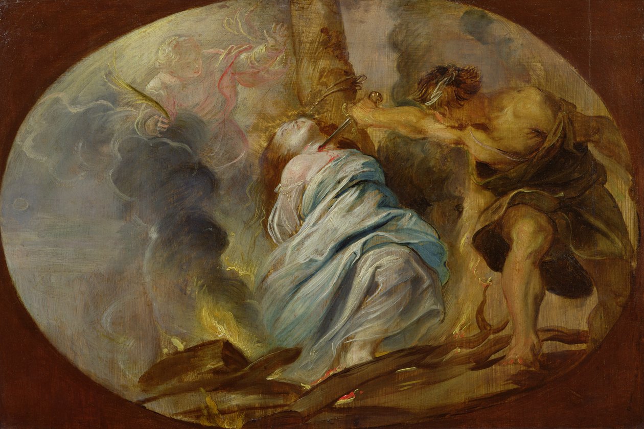 Le Martyre de Sainte Lucie, vers 1620 - Peter Paul Rubens