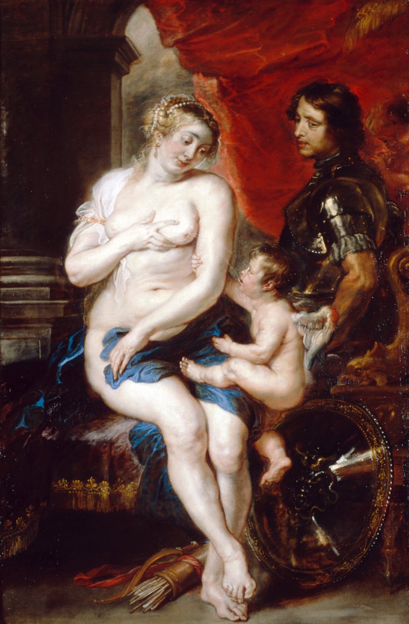 Vénus, Mars et Cupidon - Peter Paul Rubens