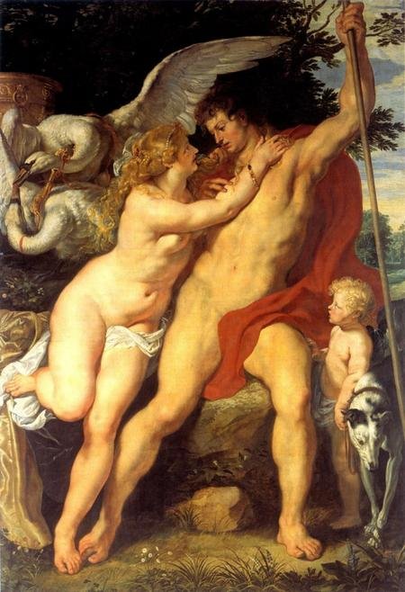 Vénus et Adonis - Peter Paul Rubens