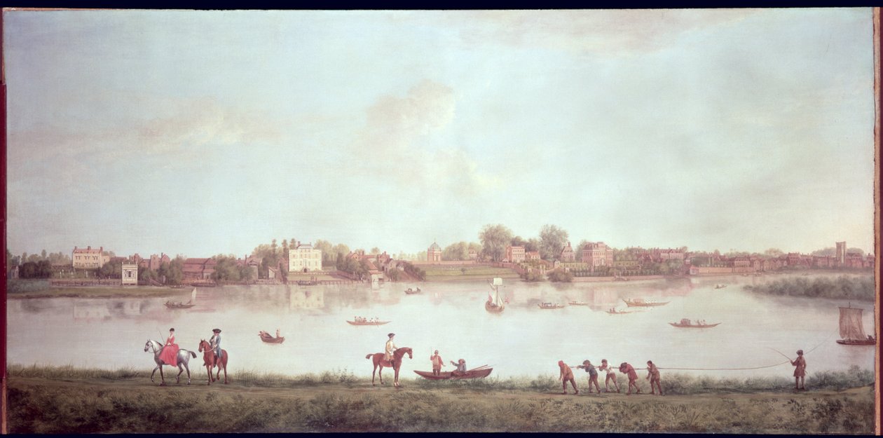 La Tamise à Twickenham - Peter Tillemans