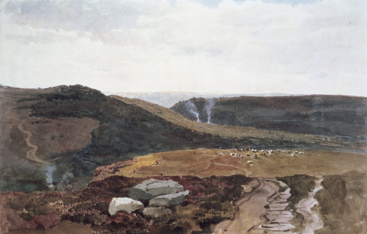 Collines du Yorkshire, c.1840 - Peter de Wint