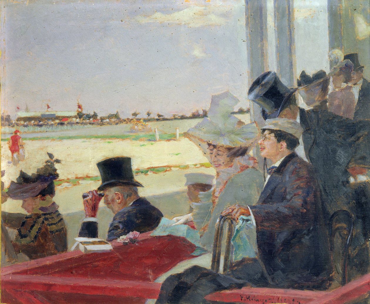 Course de chevaux, 1902 - Peter Alexandrovich Nilus