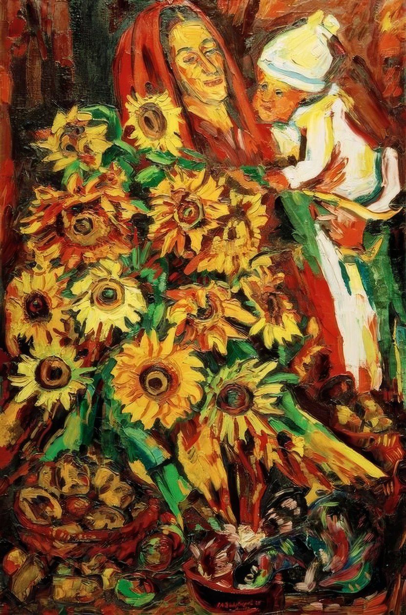 Hanna et Vincent - Peter August Böckstiegel