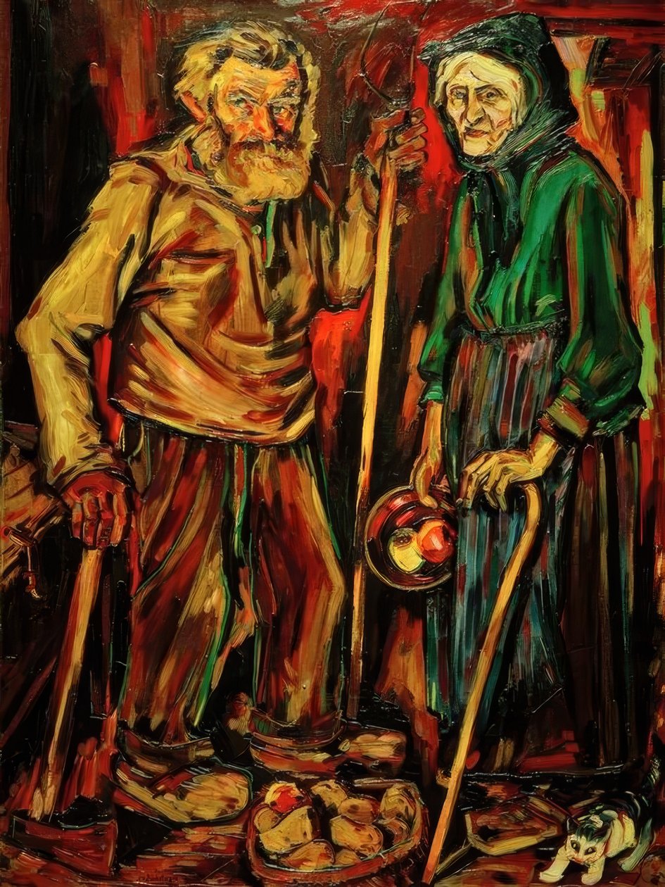 Mes Parents - Peter August Böckstiegel