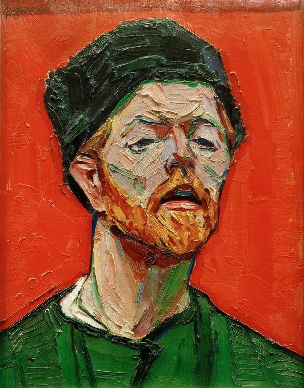Autoportrait - Peter August Böckstiegel