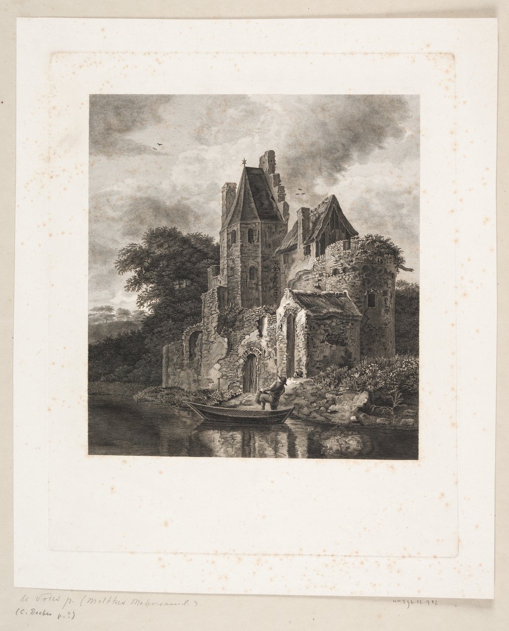 Ruine de château près d