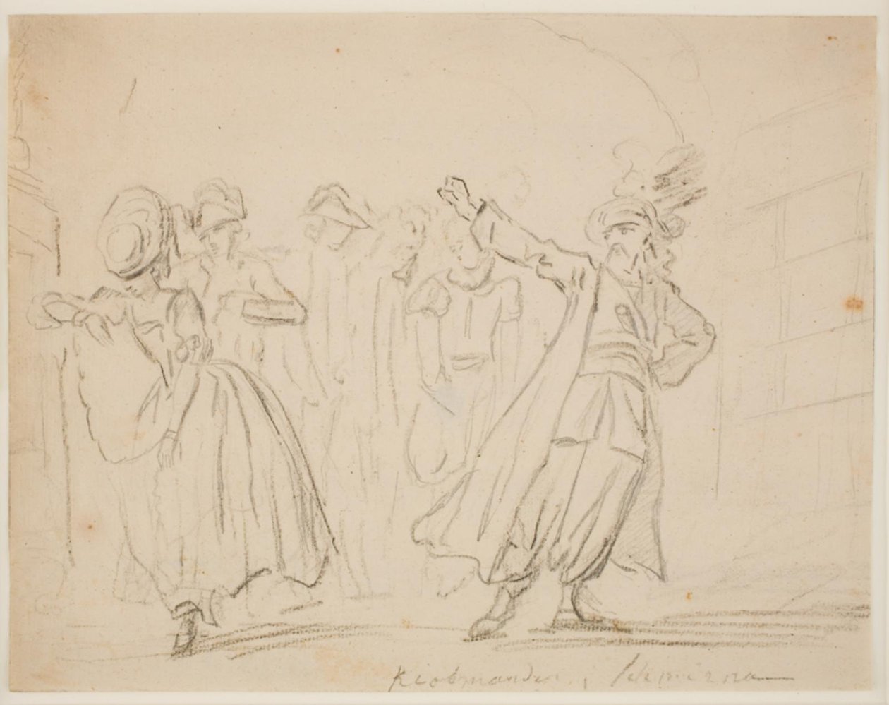 Scène de Le Marchand de Smyrne - Peter Cramer