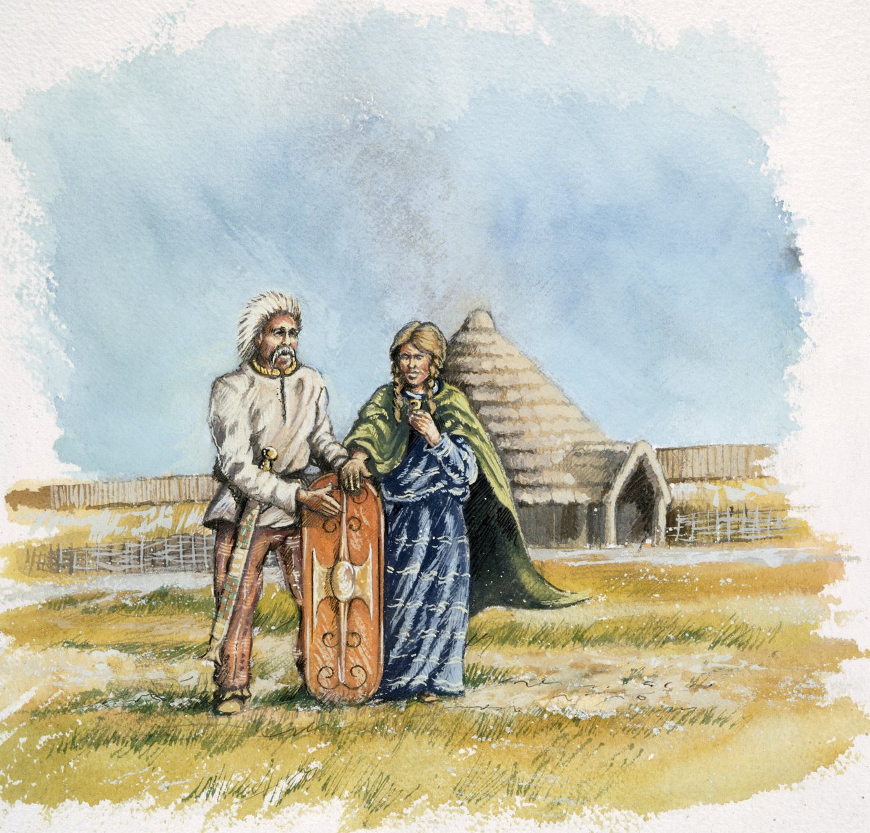 Homme et femme de l