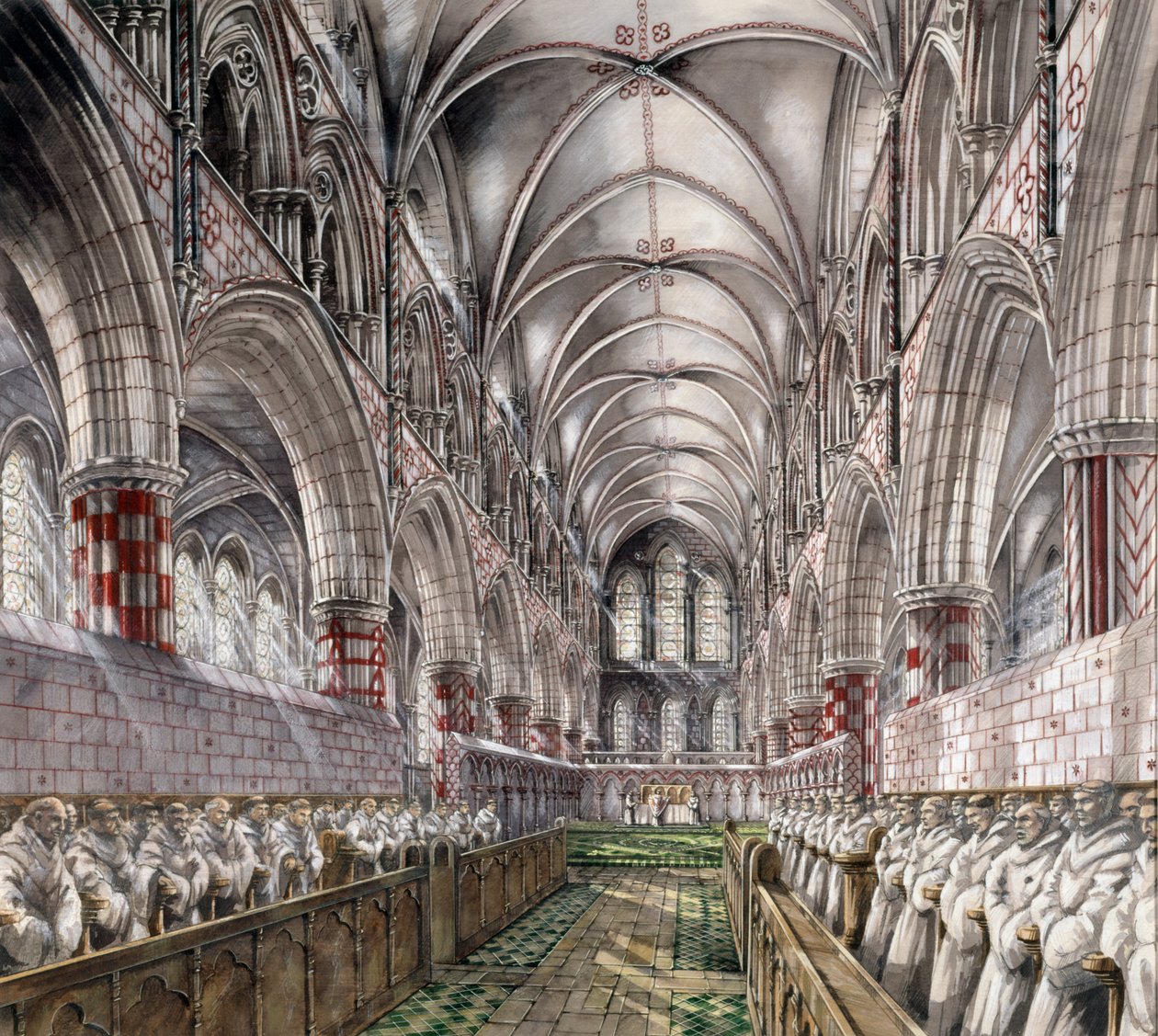 Abbaye de Rievaulx, 13ème siècle - Peter Dunn