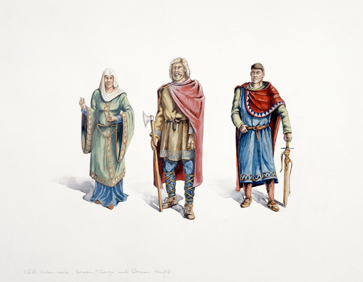 Saxons et Normands, 11e siècle, vers 1990-2010 - Peter Dunn