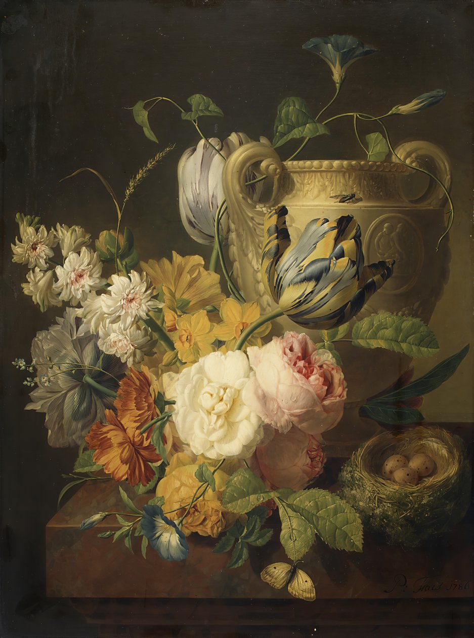 Fleurs près d