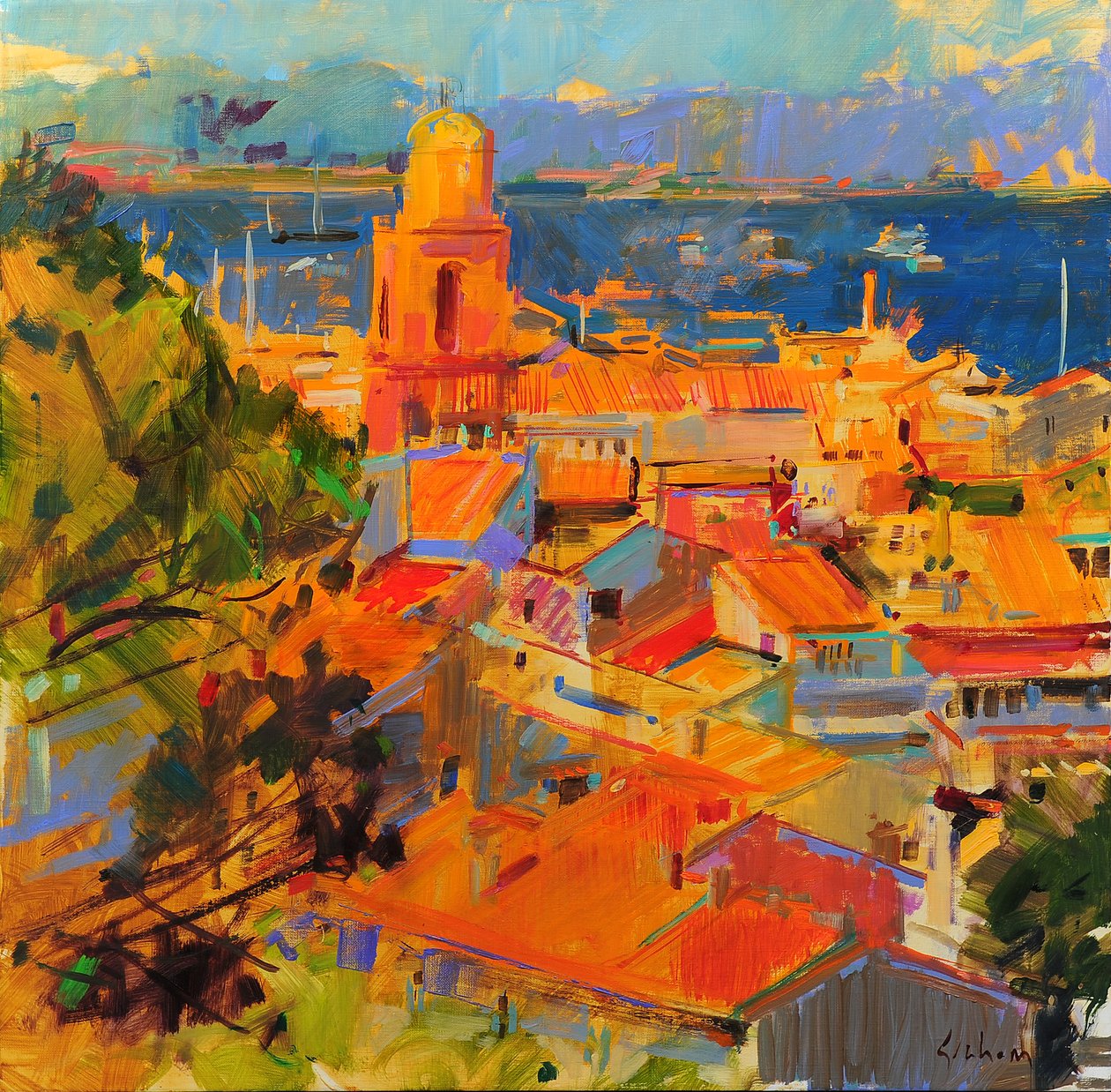 Golfe de Saint-Tropez - Peter Graham (Contemporary)