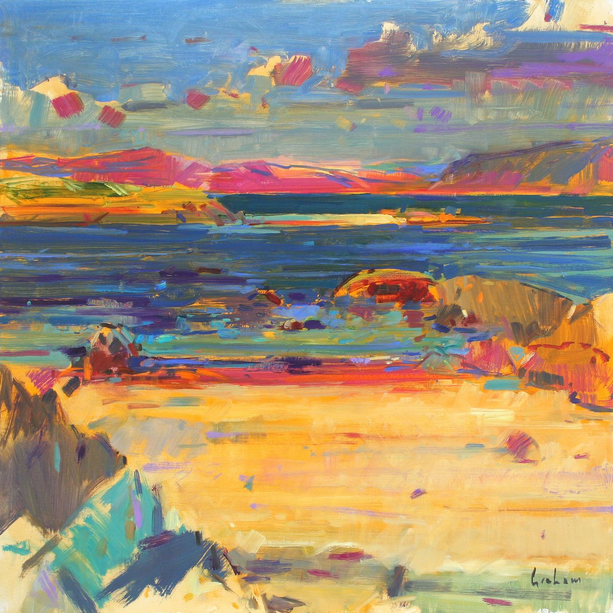 Iona à Mull, 2012 - Peter Graham (Contemporary)